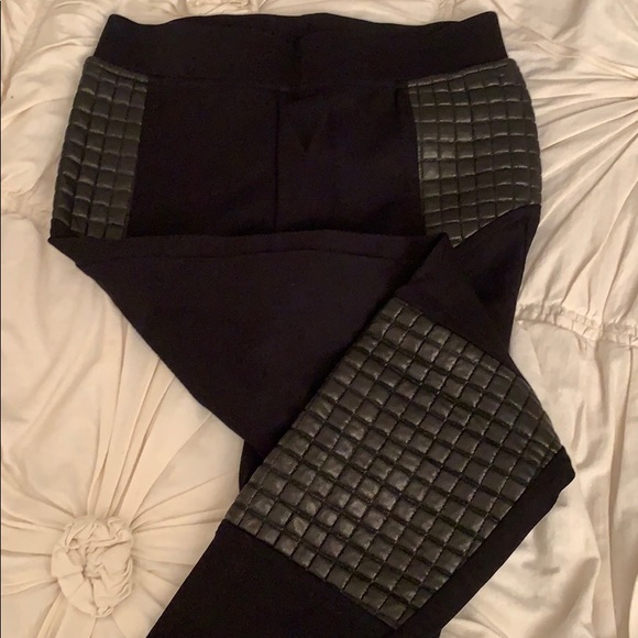 Benjamin Jay leggings with faux leather - Picture 3 of 6